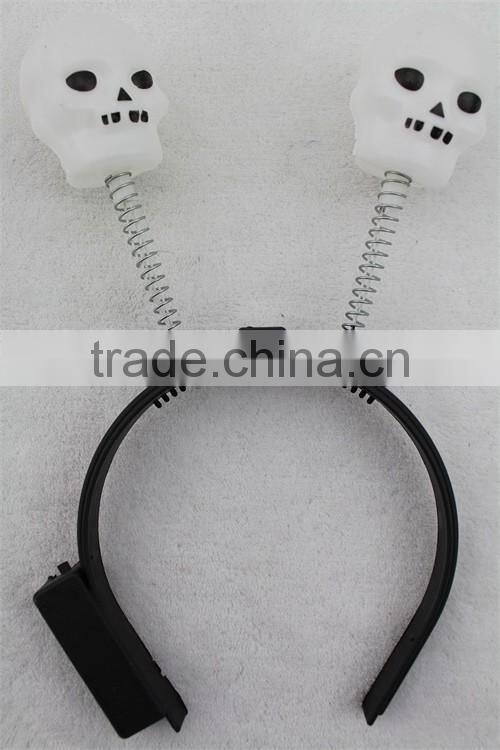 Halloween Lighted Flashing led headband skull hairband