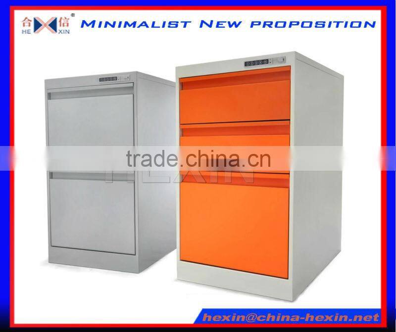 New Metal Mobile Pedestal with Combintation Lock, Digital Lock Pedestal,code lock pedestal