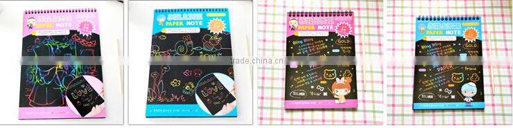 Wholesale Stock Early Puzzle 10 Pages Scraping Painting