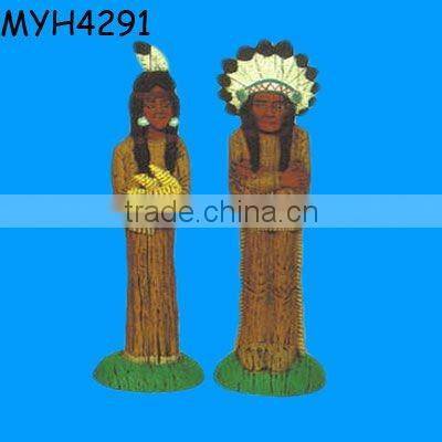 Resin Stick Figures Uncle Sam & Betsy Ross