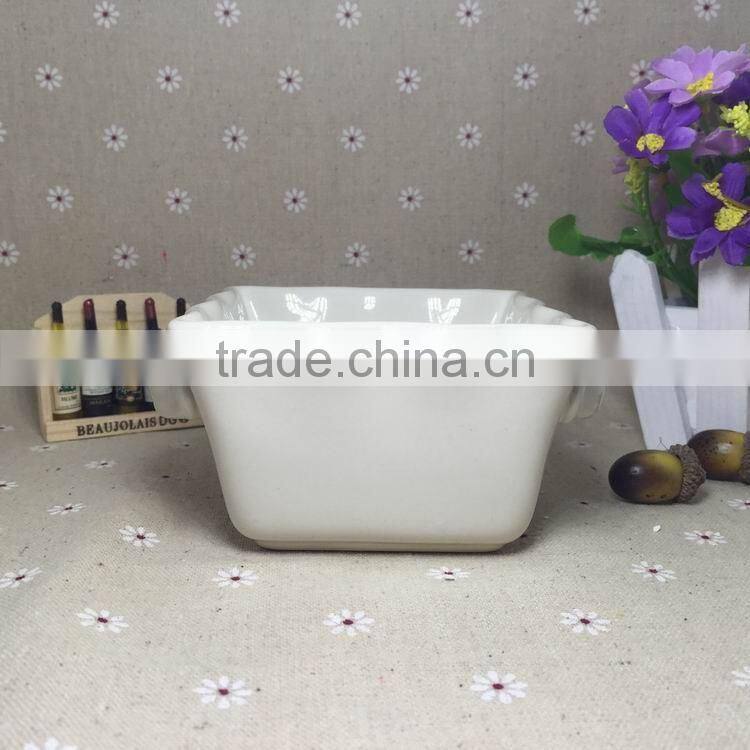 Stock Bakeware on sale, square shape With Two Handle Cake Mould Bakeware