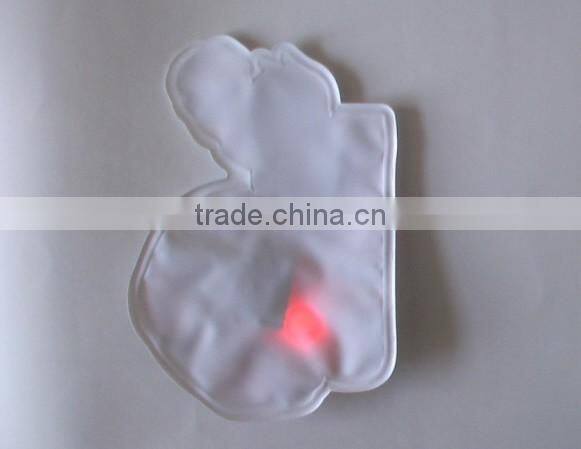 PVC+led Material and PVC led sticker Product Type custom pvc patch