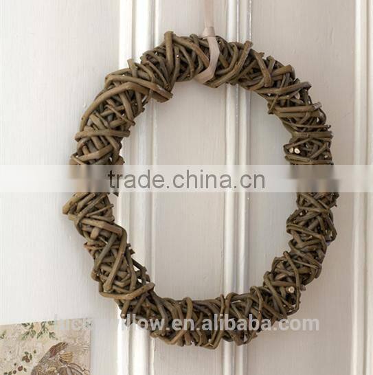 Manufacturer wholesaler Christmas wicker rattan bell decoration