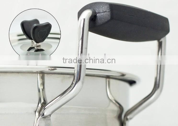 SS18/8 stainless steel cooking pot /saucepot