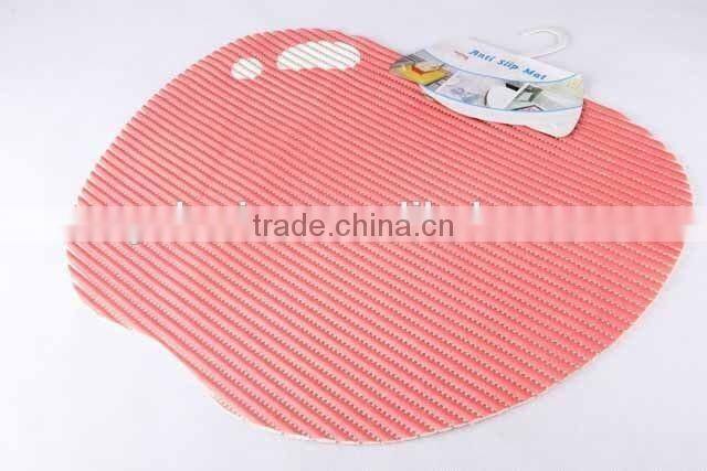 EVA anti slip apple shaped bath mat