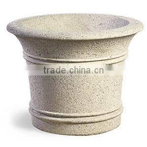 New Design Light cement planter, GRC products, Concrete flower planter