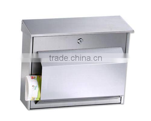 FQ-130 Hot Sale LED Lighted House Number letterbox,mental mailbox,