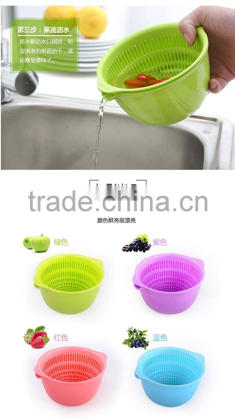 emc plastic strainers for kitchen use, Mini round shape plastic vegetable strainers