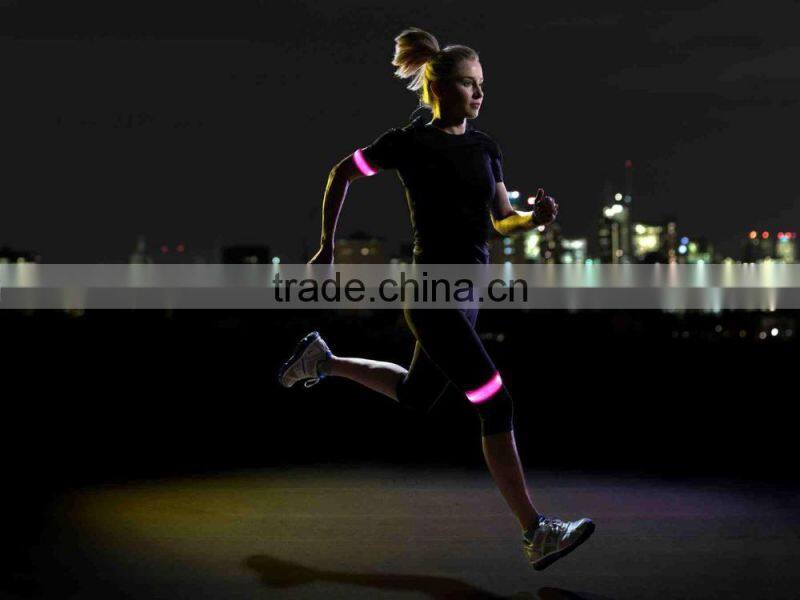 Led Armband Running Waterproof Safety Cycling Jogging Walking Reflective Flashing Flexible