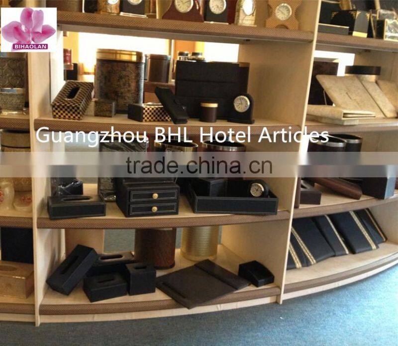 Vintage Style household decorative PU leather storage box with handle, China manufacturer wholesale directly