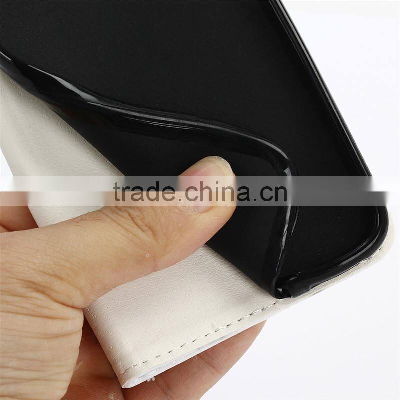 Noble design high quality marble PU card bumper/pocket cell phone case for Motorola