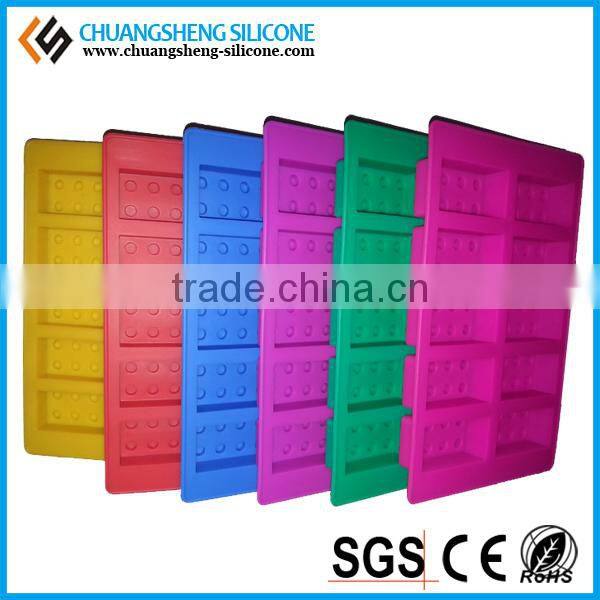 Square shaped ice cube mold