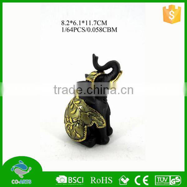 unique design festive sitting resin elephant wedding favors