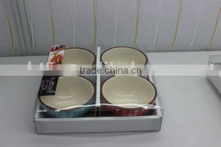 2015 ceramic new hand-paint bowl set