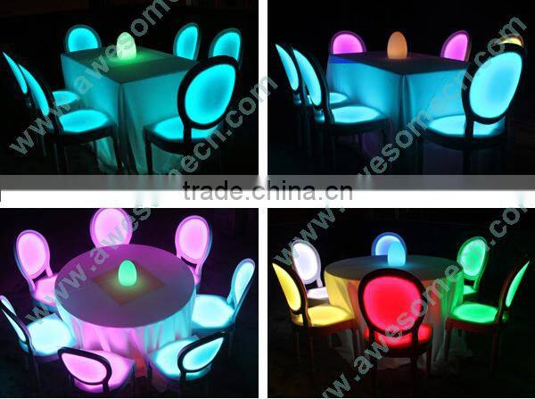 led furniture design wedding event chairs (CH004)
