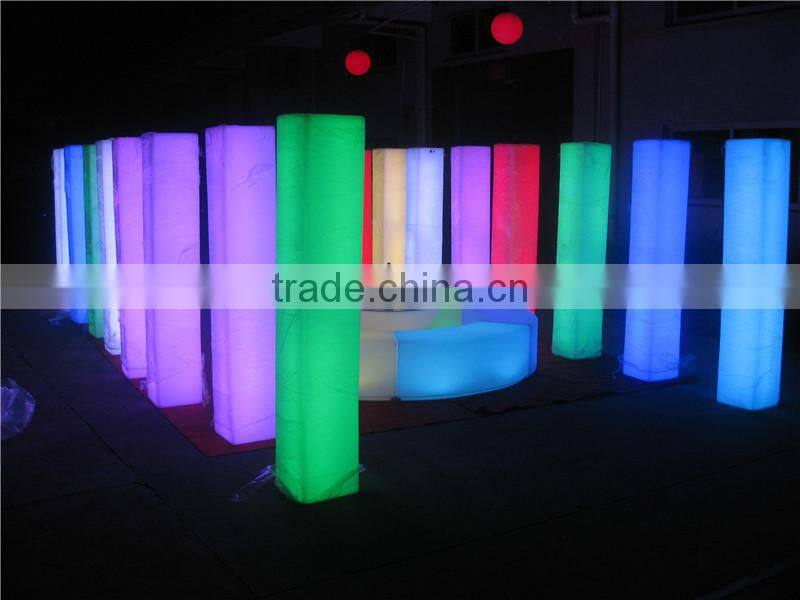 Waterproof lighting party column/night club decoration lamp