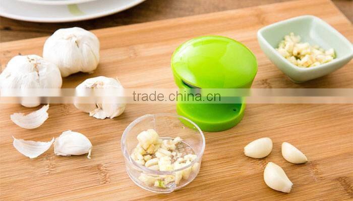 Amazon best selling kitchen tools plastic garlic press crusher garlic chopper