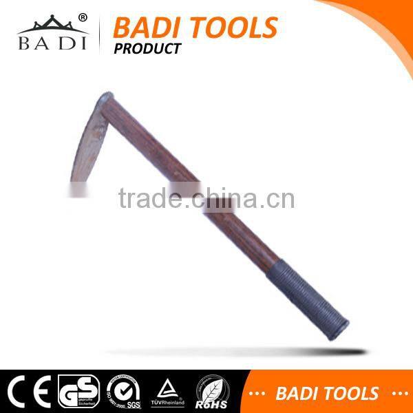 cheap price mini small wood handle hand garden pickaxe