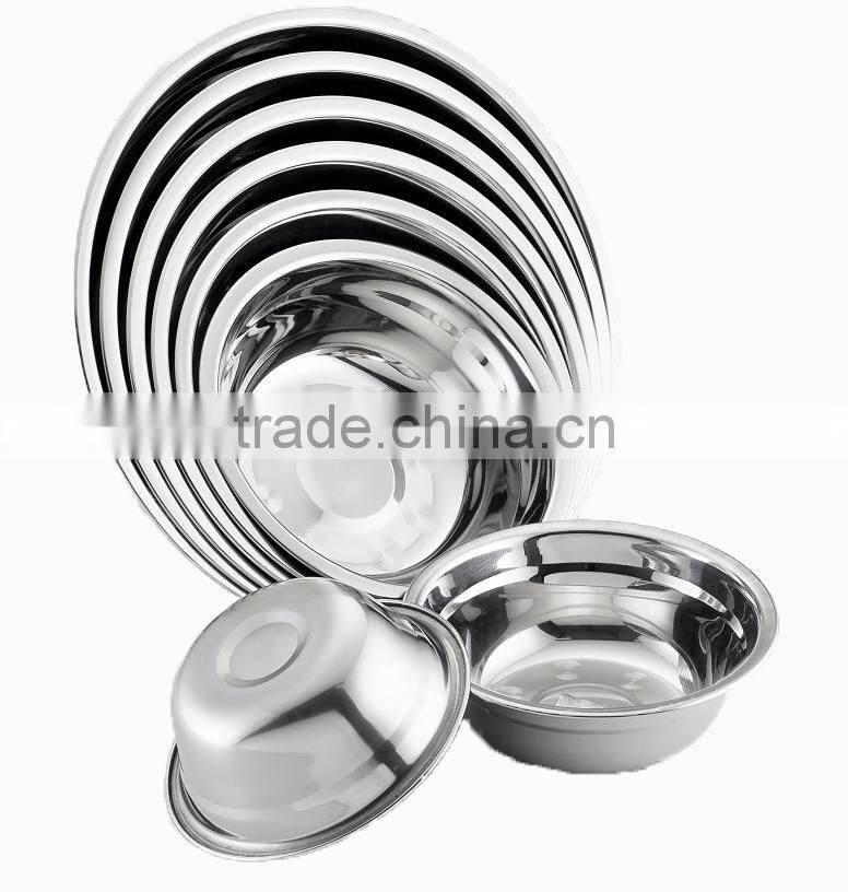 Hot Sale Round Stainless Steel dinner soup plate