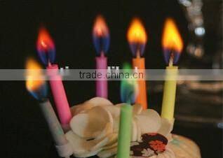 Romantic Coloured Flame Birthday Candle