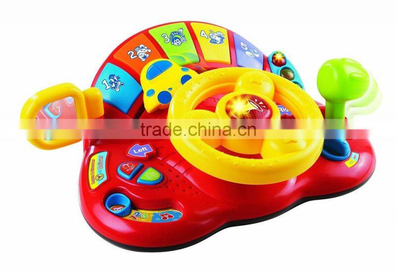 2015 new products from icti verified factory driver-learning for kids driving adventure toy for baby