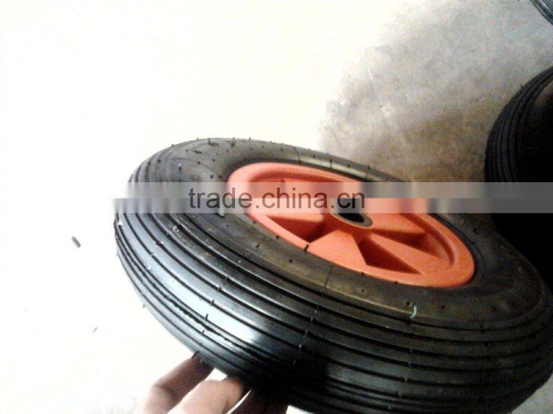 Plastic rim hand truck wheel 4.80/4.00-8