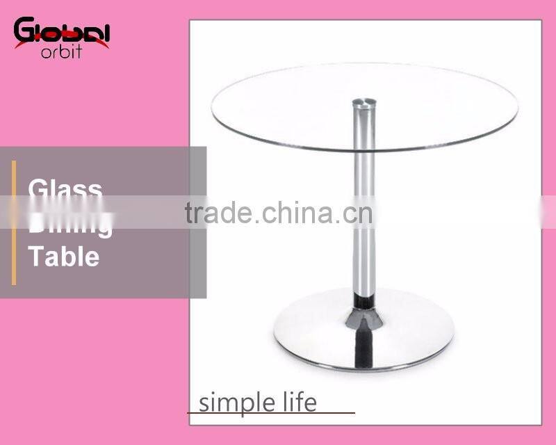 Simple Design Square Glass Coffee Table Kitchen Glass Dining Table