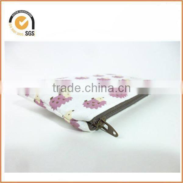 Mini Zipper Pouch / Hedgehog Bag in Lilac Purple By Chiqun Dongguan CQ-H03014