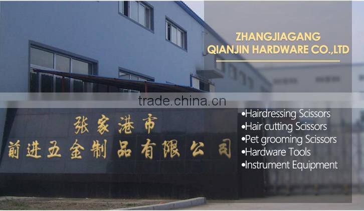 black multi-function hair scissor adhesive tape cutter plastic pen holder of item JC835