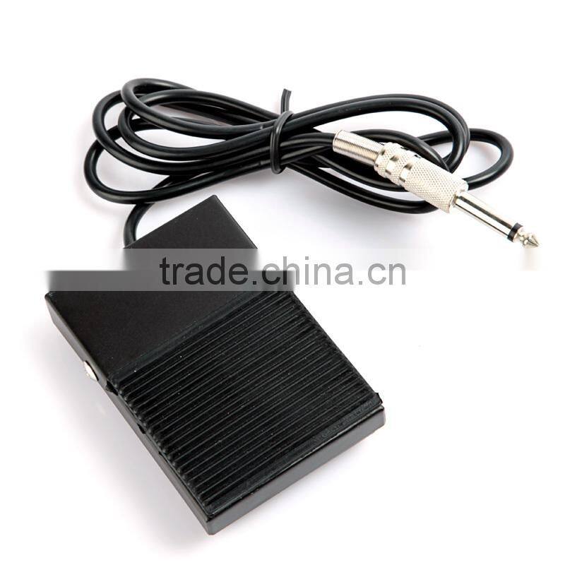 Black Tattoo Machine Footswitch Foot Switch Pedal Controller for Power Supply