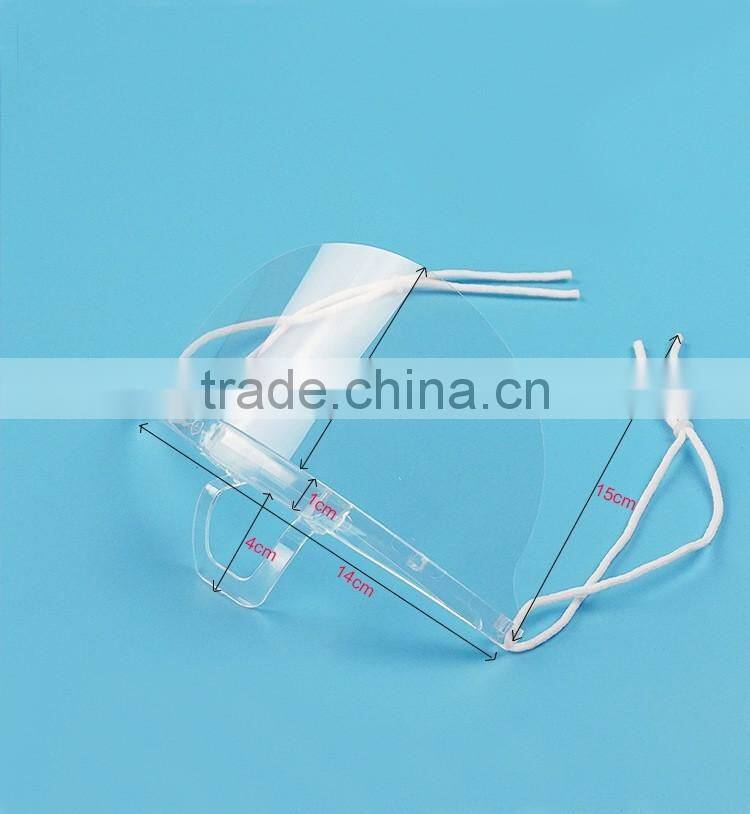 Popular anti dust whole clear holder transparent plastic face mask surgical mask disposable face mask for restaurant