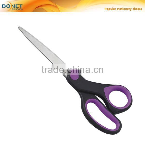 S61003 6" Soft Grip New office stationery abs handle scissors