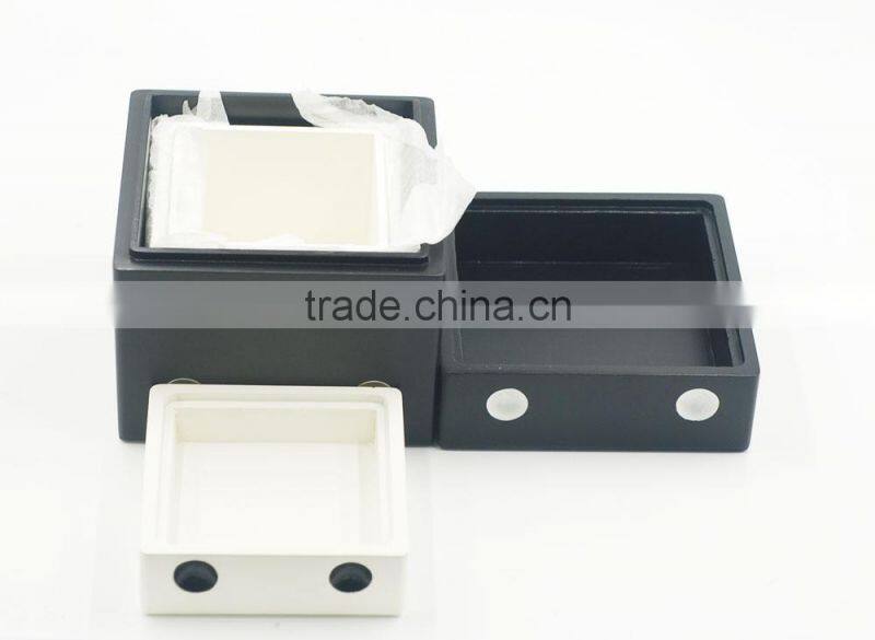 2017 Everyday 6-1/8''x6-1/8''x6-1/8'' Handmade Carved Dice Shape Wooden Box