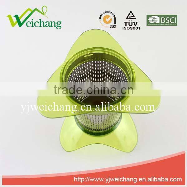 WCJ448 Tea Strainer Steeper Infuser Brew-in-mug Extra-fine Mesh with Lid Best for Infusing and Steeping Loose Leaf Teas Herbs