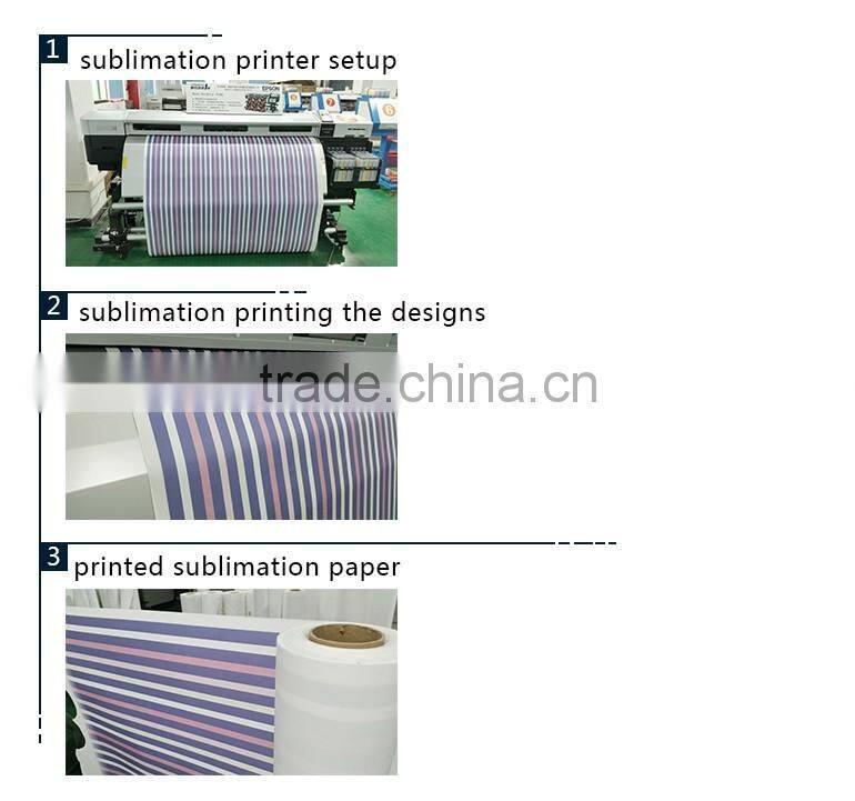 70g sublimation roller heat transfer paper for metal