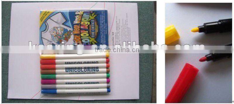 Factory wholesale violet dual tip auto vainish marker for garment sewing mark #AV1005