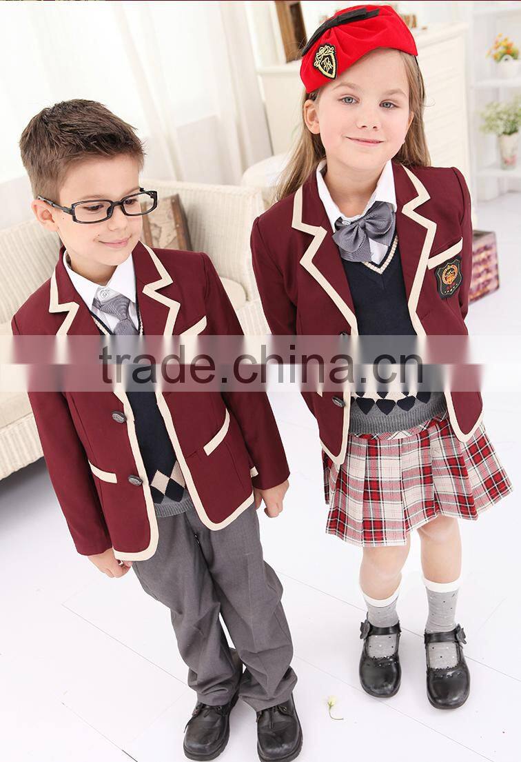 custom school uniform factory oem service