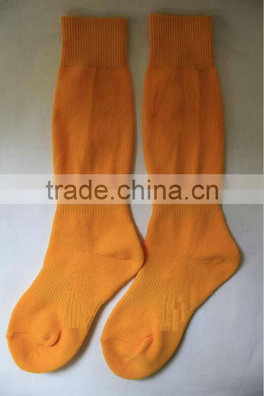 men knee high nylon football socks