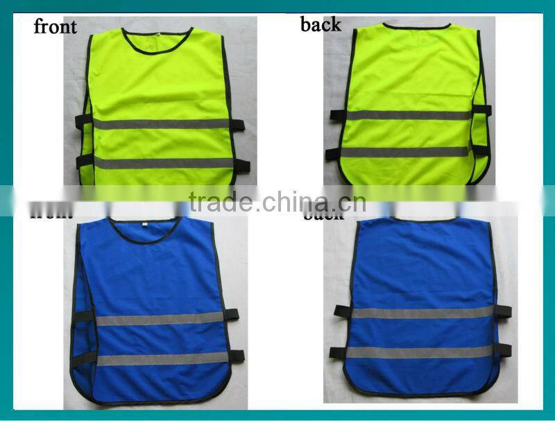 2014 Latest Hi Vis Safety Vest Kids Clothing