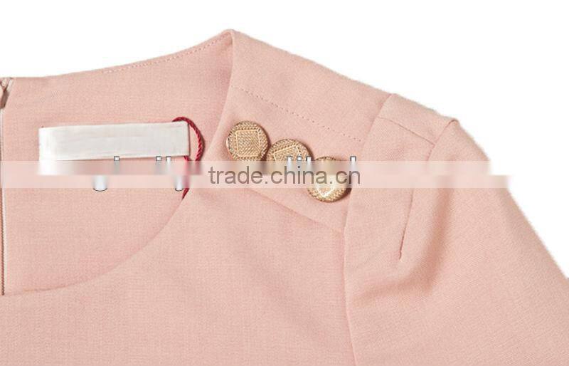 Elegant big size women sleeve evening chevron dress