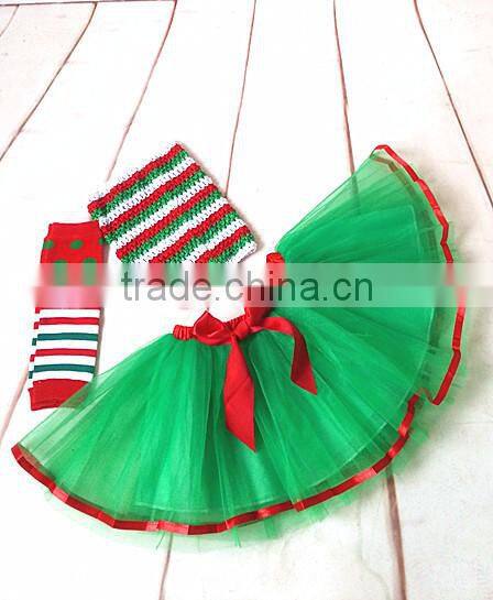 2014 new arrival christmas girls puffy tutu skirt for girls
