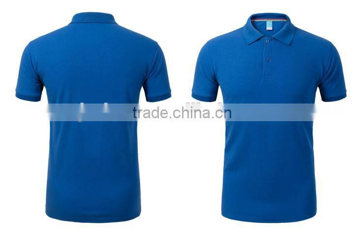hot sale products custom 100 polyester short sleeve solid color blank polo shirt