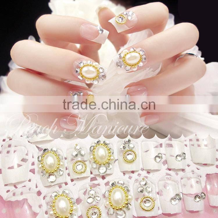 Wholesale 24PCS/Pack Korea Style Full Cover False Nails