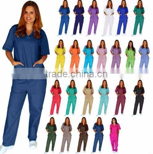 High quality hospital scrubs nurse uniform/medical uniform/hospital uniform