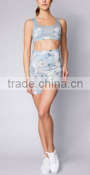 2017 hot sale Women's sports suits fitness sexy wear yoga suit