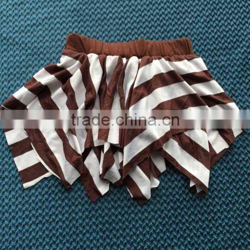 XF-173 wholesale kids cotton baby girl fancy striped short skirt