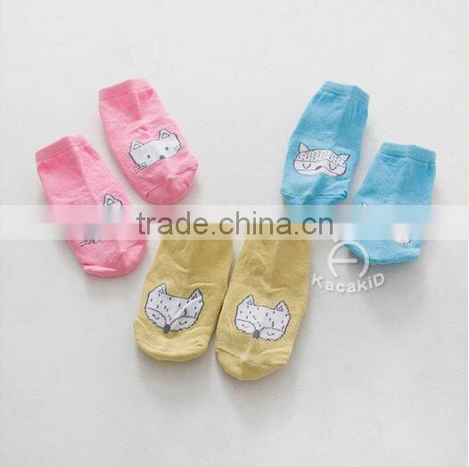 baby cute cotton socks, silicone print baby socks,baby socks