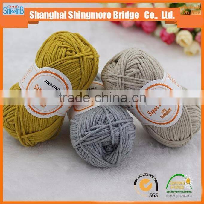 Online shopping knitting yarns china factory best price wholesale 60% cotton 40%acrylic blended yarn 1/1.5Nm combed cotton yarn