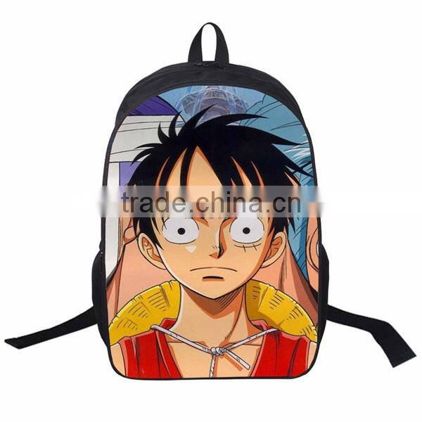 (New Arrival) One Piece Zoro design school bag for children, child school backpack wholesale price