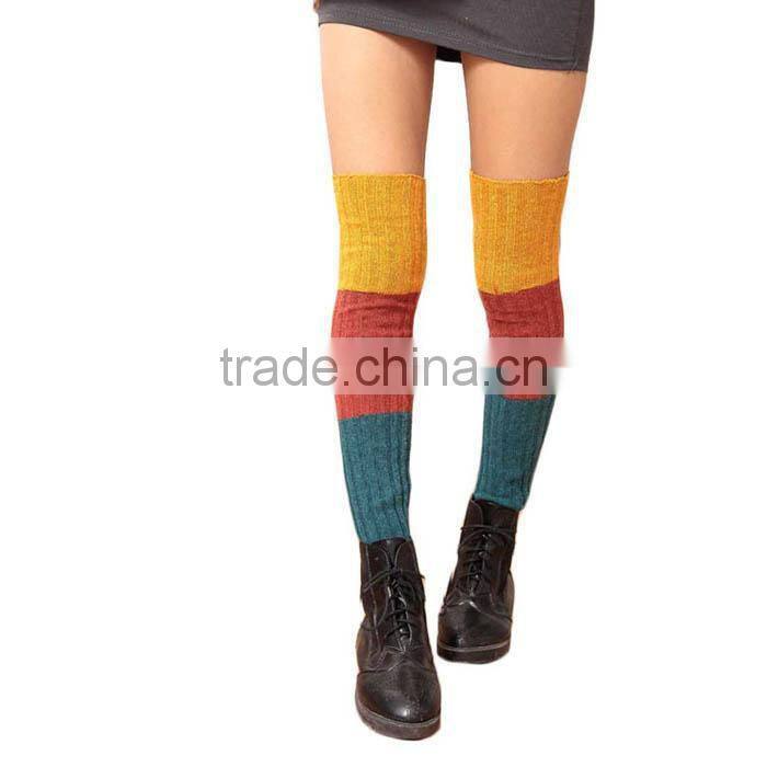 1 Pair Chic Womens Crochet Knit Leg Warmers Cuffs Toppers Boot Socks